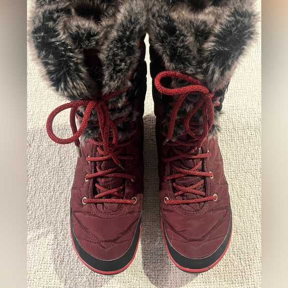 Columbia Women's Snow Insulated Omni-Tech Faux Fur Winter Boots - Picture 6 of 6